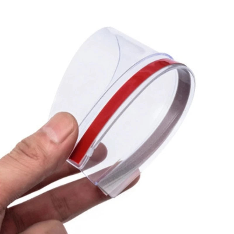 2PCS Carbon Fiber Rearview Mirror Rain Visors